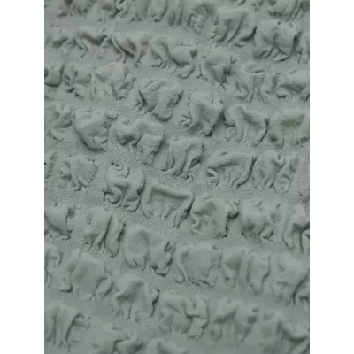 Чехол на прямой трехместный диван и два кресла ментол