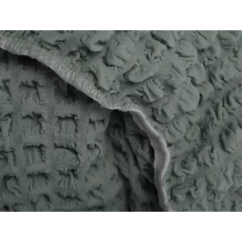 Чехол на прямой трехместный диван и два кресла ментол