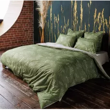 Комплект постельного белья Волшебная ночь ECO "Grass", евро
