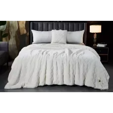 Плед-покрывало Sofi de Marko “Бернард” (молоко), 160x220