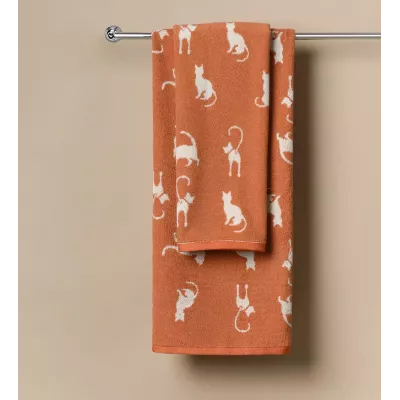 Махровое полотенце Sofi De Marko “Kitty” (горчичное), 70x140