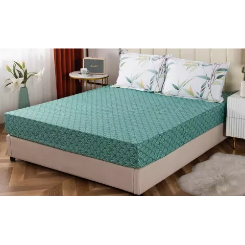 Комплект из простыни на резинке и наволочек Sofi De Marko "Лекси", 160х200+50х70