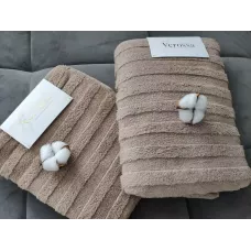 Махровое банное полотенце Verossa “Palermo” (капучино), 70х140