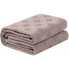 Плед Verossa Лепесток кофе 180х190