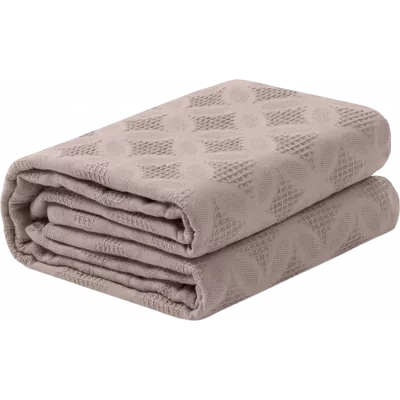 Плед Verossa Лепесток кофе 180х190