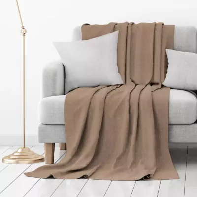 Покрывало Волшебная ночь "Рогожка" (карамель), 200х220