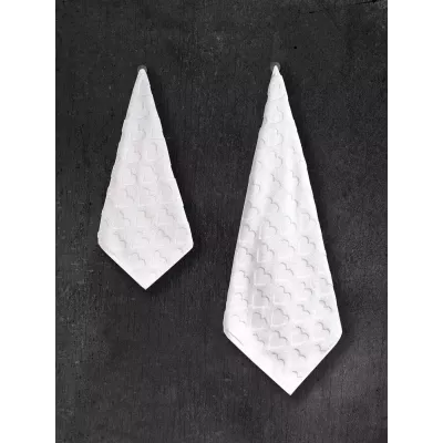 Махровое полотенце Sofi De Marko “Love” (белое), 70х140