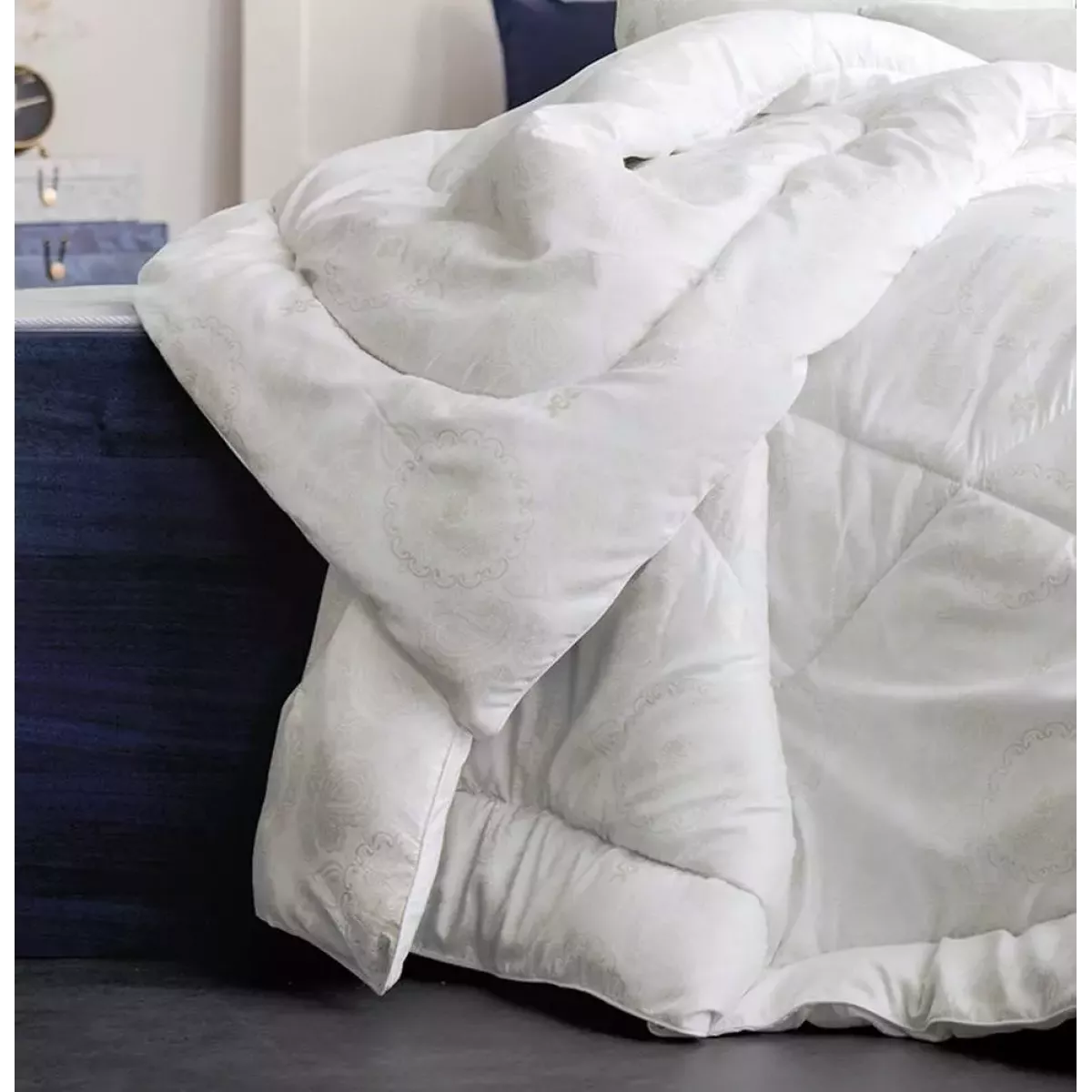 Одеяло двуспальное “Волшебная ночь” искусственный лебяжий пух, 172х205